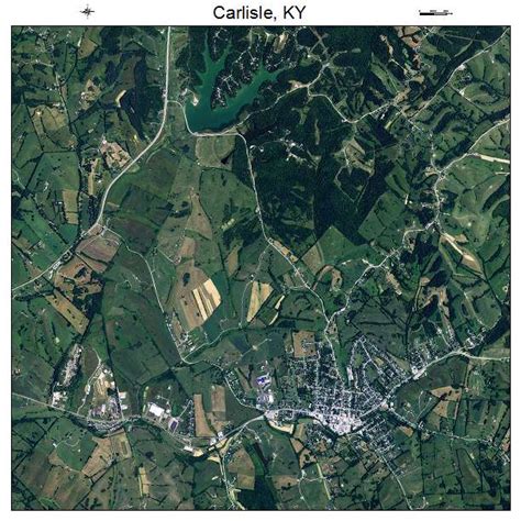 Aerial Photography Map Of Carlisle Ky Kentucky