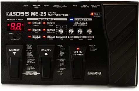 Boss Me 25 Guitar Multi Effects