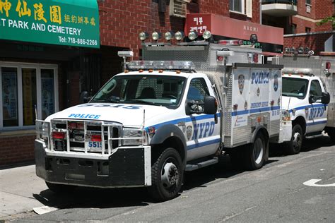 Old Police Cars Police Truck Radios 4x4 K9 Unit New York Police