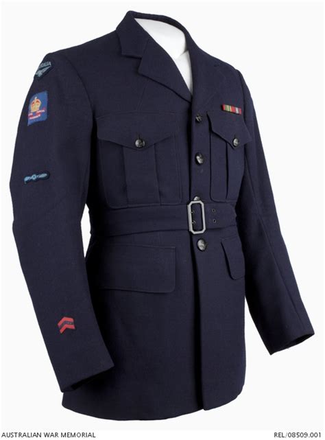 Service Dress Tunic Leading Aircraftman F A M Lees 77 Squadron Raaf