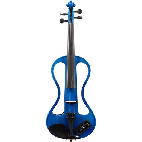 Eb Electric Violins E4 Series Electric Violin 44 Blue Musicians Friend