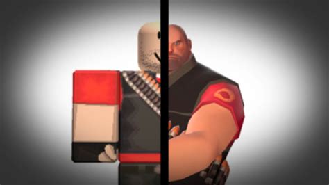 Tf2 Heavy In Roblox Youtube