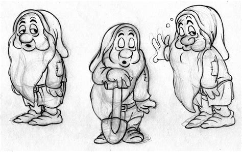 Pencil Drawings Of Disney Characters