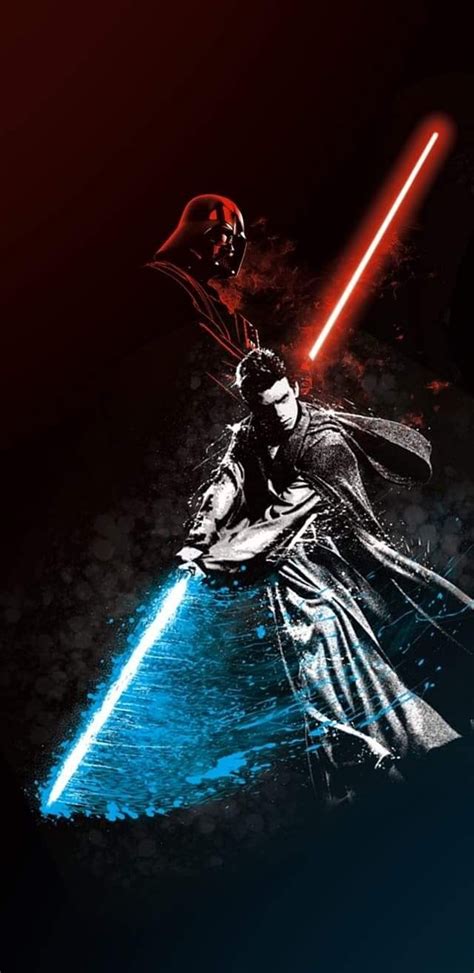 Anakin Skywalker Become Darth Vader Star Wars Painting Star Wars