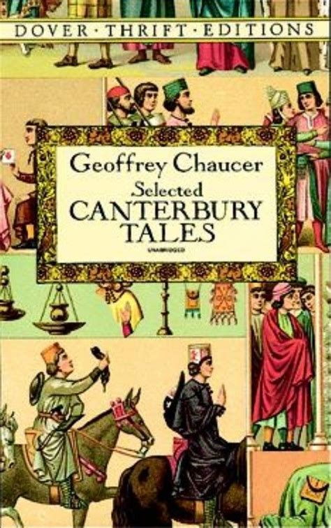 Selected Canterbury Tales Canterbury Tales Geoffrey Chaucer Chaucer
