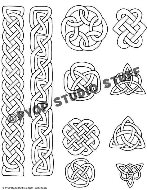 Celtic Knots And Meanings Chart