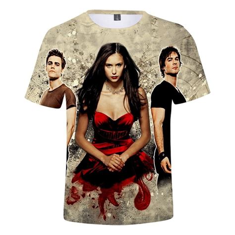 The Vampire Diaries T Shirt Fast And Free Worldwide Shipping