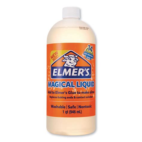 Elmers Glitter Glue Slime Recipe With Magical Liquid