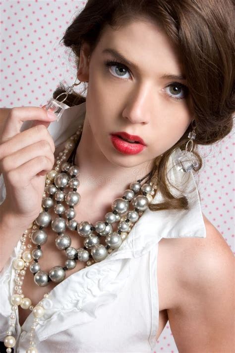 120 Beautiful Woman Wearing Beads Free Stock Photos Stockfreeimages