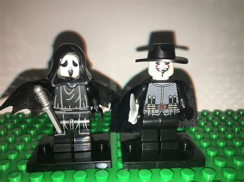Horror Movie Custom Lego Mini Figures Set Of 9 Scream Jason Freddy