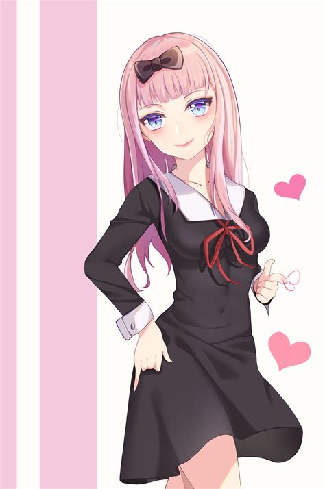 Fujiwara Chika Kaguya Sama Wa Kokurasetai Image By Pixiv Id