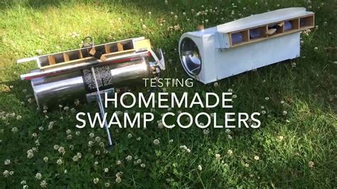 Testing Homemade Swamp Coolers YouTube