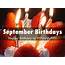 September Birthdays By Valerie Mays