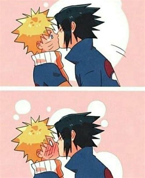 ʖ Yaoistyczne obrazeczki ʖ Naruto and sasuke kiss Naruto shippuden anime