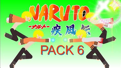 Naruto Pack 6 Stick Nodes Youtube