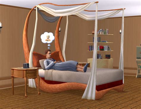 Mod The Sims The Willow Canopy Bed