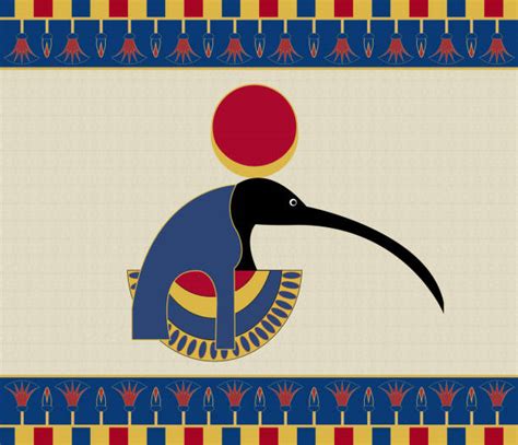 110 Ancient Egyptian Birds Symbol Illustrations Royalty Free Vector