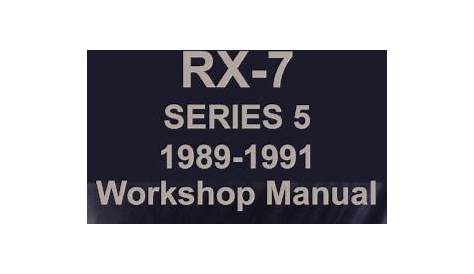 Rx7 Factory Service Manual