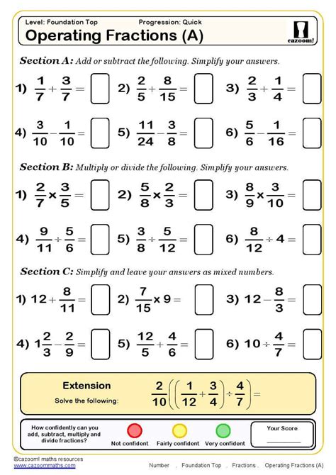 Maths Worksheets For Kids Ks3 Maths Worksheets Cazoom Algebra