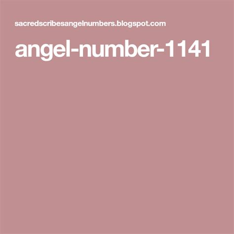 angel-number-1141 | Angel number meanings, Angel number 111, Angel number 1111