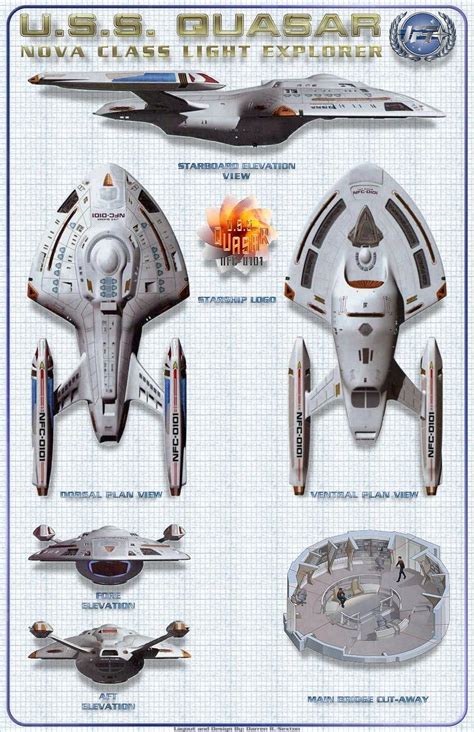 Nova Class Starship Schematics