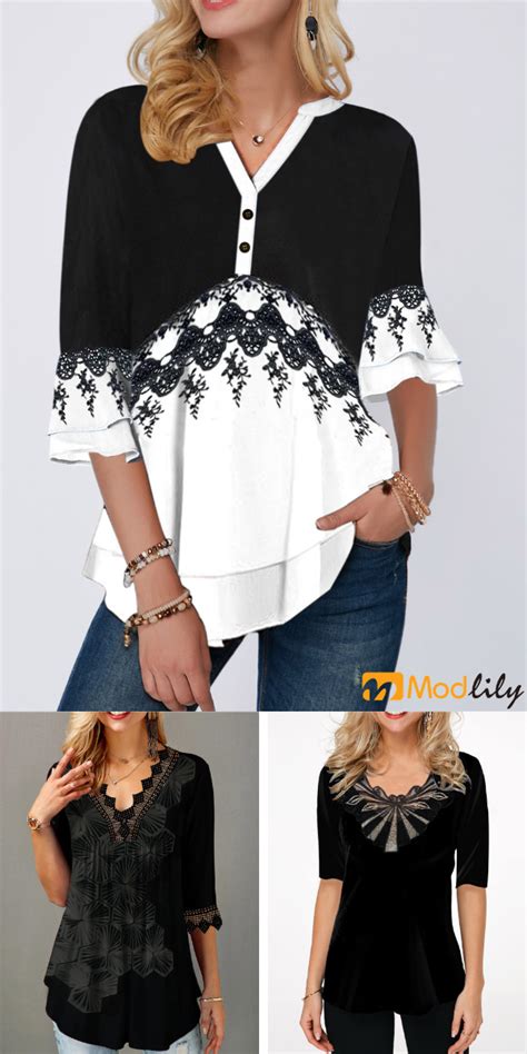 Free Shipping Free Return Casual Loose Trendy Tops For Women