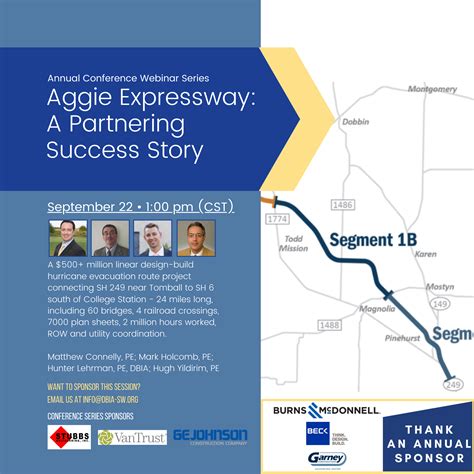 Conference Webinar Series Aggie Expressway Dbia Sw