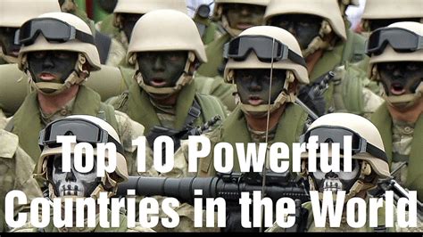 Top 10 Most Powerful Armies In The World 2018 Youtube