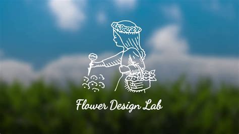 Flower Design Lab Animated Logo Youtube