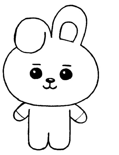 Bt21 Baby Coloring Pages Having Fun With Children