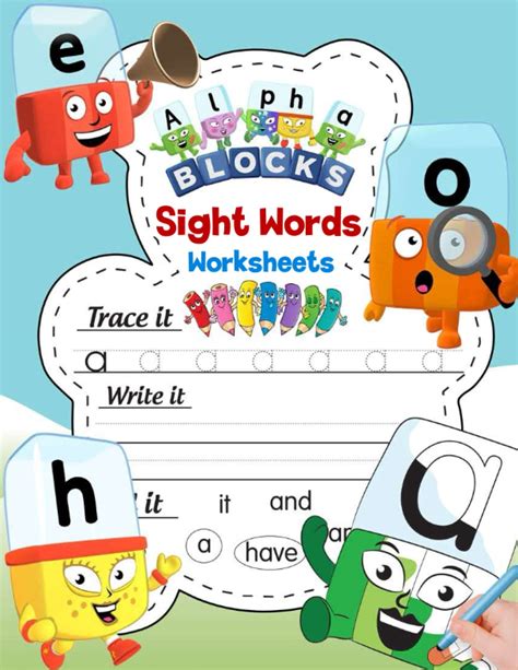 Buy Alphablocks Words Worksheets Tracing And Writing Books For Kids