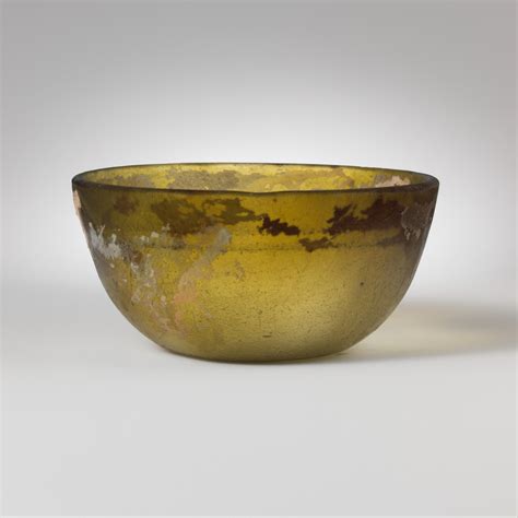 Glass Bowl Roman Early Imperial The Metropolitan Museum Of Art