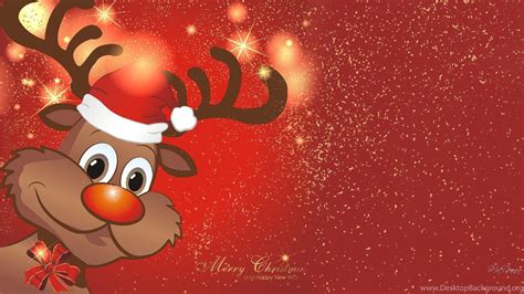 Christmas Rudolph Wallpapers Wallpaper Cave