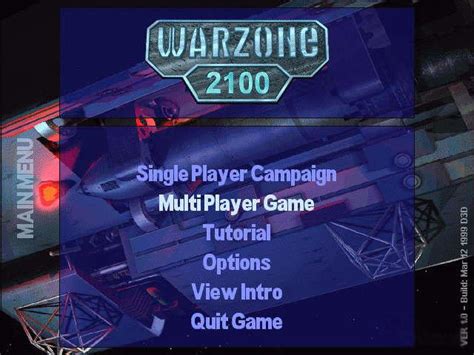 Warzone 2100 Download 1999 Strategy Game