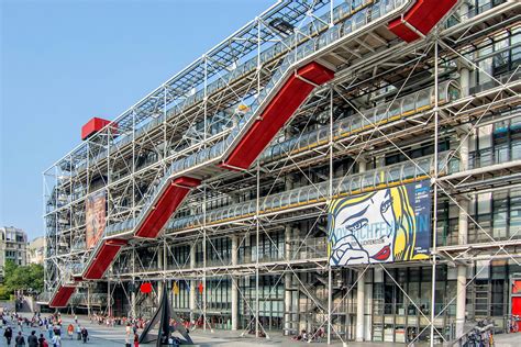 Centre Pompidou In Paris Frankreich Franks Travelbox