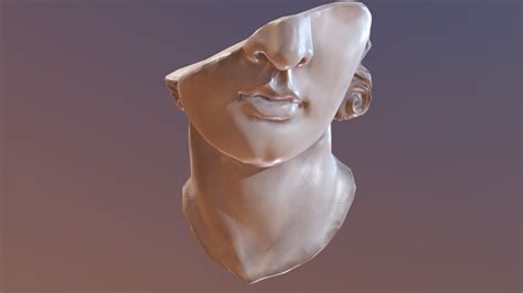 Fragmentary Colossal Head Of A Youth 3d Model By Emilymeganx 3339077 Sketchfab
