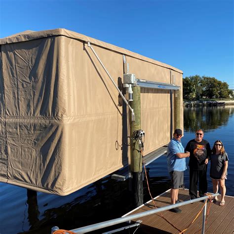 Ez Dock Of Tampa The Touchless Boat Cover Boat Covers