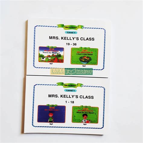 Bộ Sách Little Fox Level 1 Mrs Kelly’s Class 2 Cuốn Kèm File Nghe Nhà Sách Tâm An