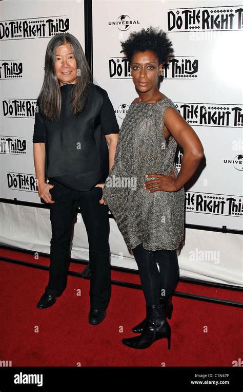 Joie Lee And K Lee Attend The 20th Anniversary Screening Of Do The