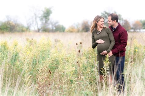 Busse Woods Fall Maternity Photos