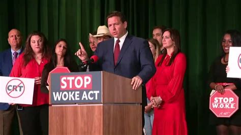 Desantis Adds Fuel To Critical Race Theory Fight With Legislation That