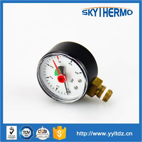 Hot Water Pressure Gauge Ph