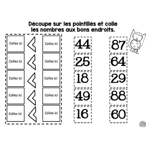 Cahier Interactif Sur Les Nombres De 1 à 100 Math Kids Learning