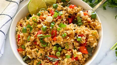 Spicy Thai Fried Rice Recipe