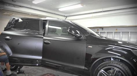 At the same time, you can rest assured that the mats look stylish while providing a good fit for the interior of your audi. Audi Q7 Matt svartfoliering (matte black wrap) - YouTube