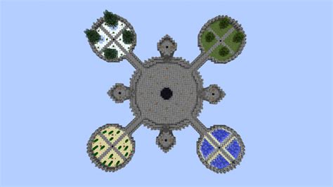 Sky Fortress Minecraft Map