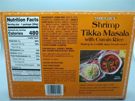 Add the shrimp, season with salt and pepper, and toss to coat. Trader Joe's Shrimp Tikka Masala with Cumin Rice | ALDI REVIEWER