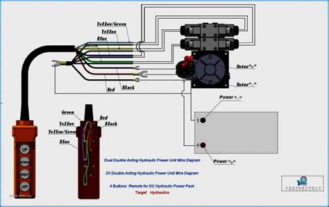 12 Volt Hydraulic Pump Wiring Diagram 12v Power Pack Simplex 12 Volt