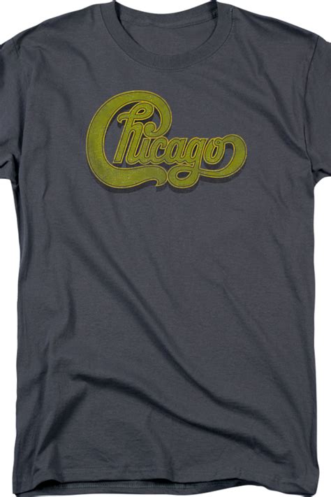 Chicago Band T Shirt Officially Licensed Chicago Mens T Shirt
