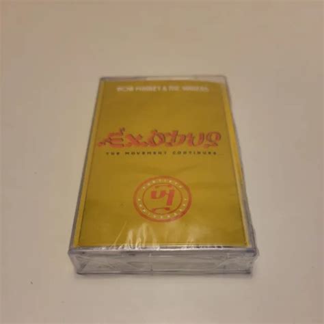 Bob Marley And Wailers Exodus 40th Anniversary Ed Cassette Tape 1999